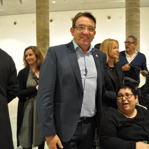 Ciudadanos (C's) Lleida asiste a la inauguración de "Escombros" de Ángela de la Cruz