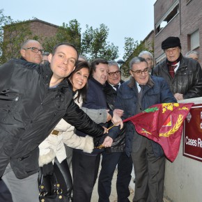 Ciutadans (C's) Lleida inaugura la nueva plaza de las Casas Regionales