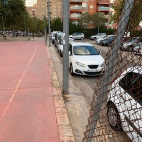 Ciutadans denuncia que la Paeria no respon al seu requeriment de reparar la tanca de la pista poliesportiva de la Mariola